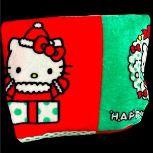 Hello Kitty Christmas Blanket. Nwt